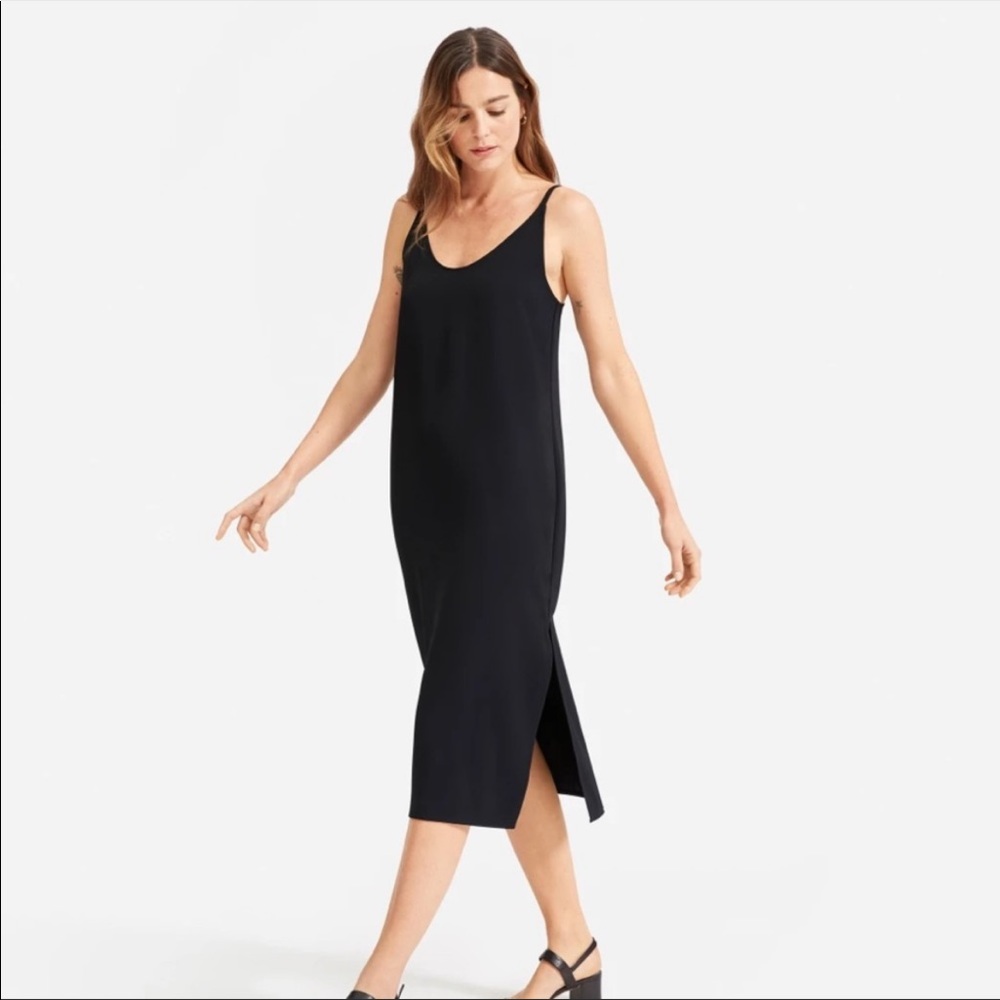 Everlane Japanese GoWeave slip dress